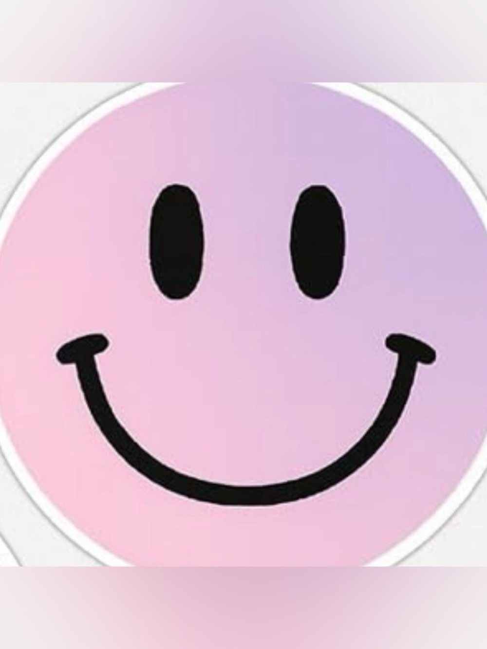 Smiling Face Sticker